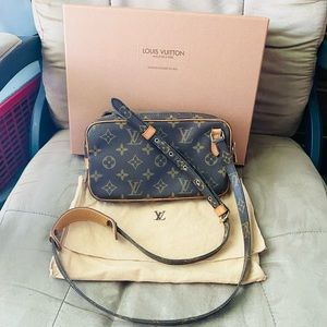 Black Friday Sale!!Authentic Vintage Louis Vuitton Marly Bandouliere Monogram